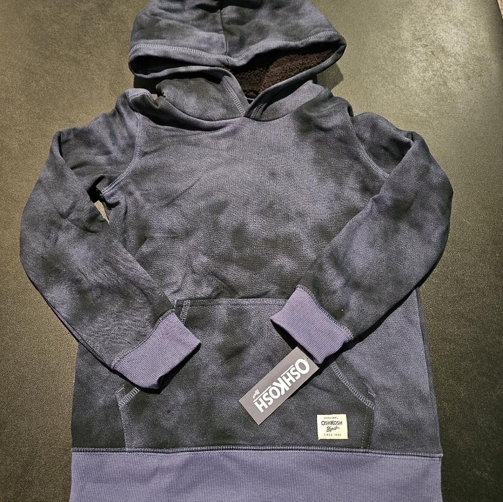 Oshkosh blue pullover hoodie